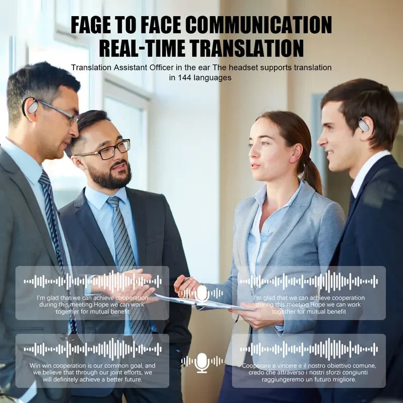 Real-Time AI Translator Earbuds