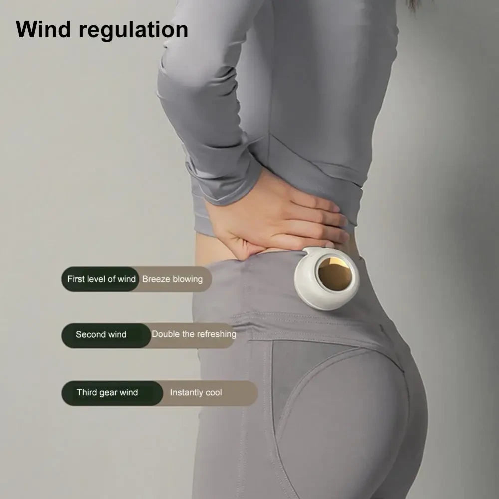 Portable Waist Clip Bladeless Fan