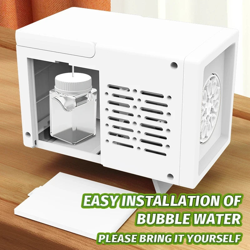 Automatic Ten Hole Handheld Bubble Machine