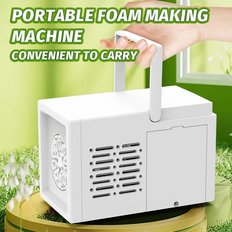 Automatic Ten Hole Handheld Bubble Machine