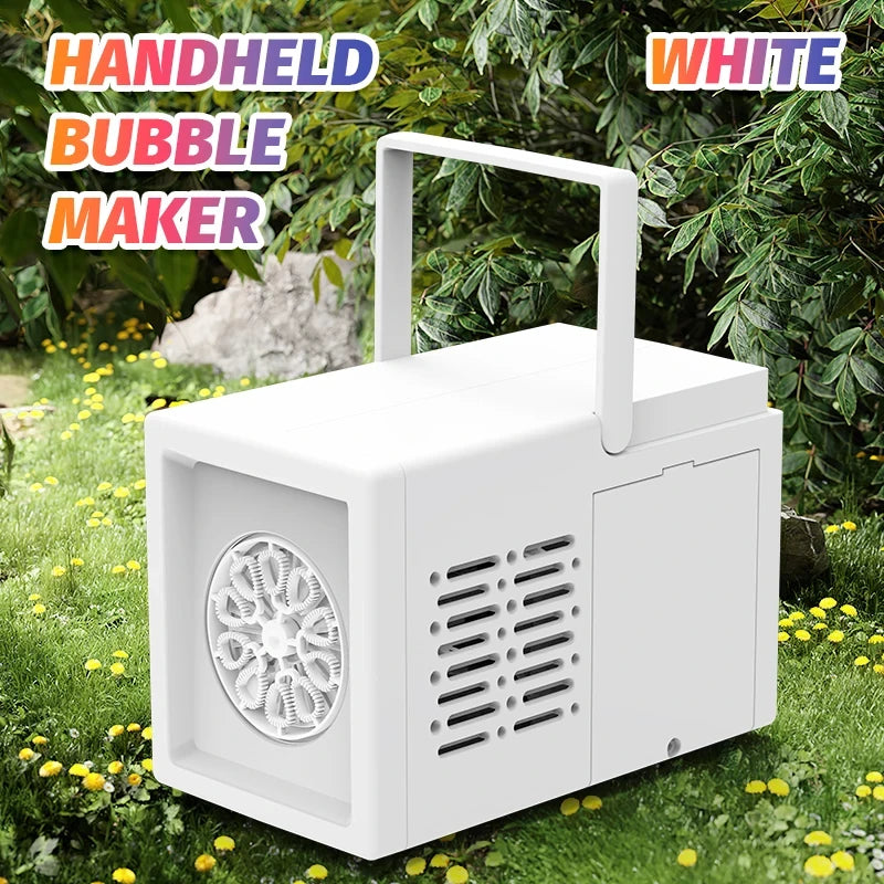 Automatic Ten Hole Handheld Bubble Machine