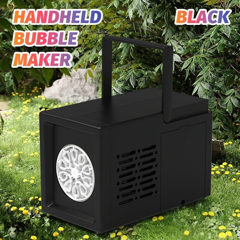 Automatic Ten Hole Handheld Bubble Machine