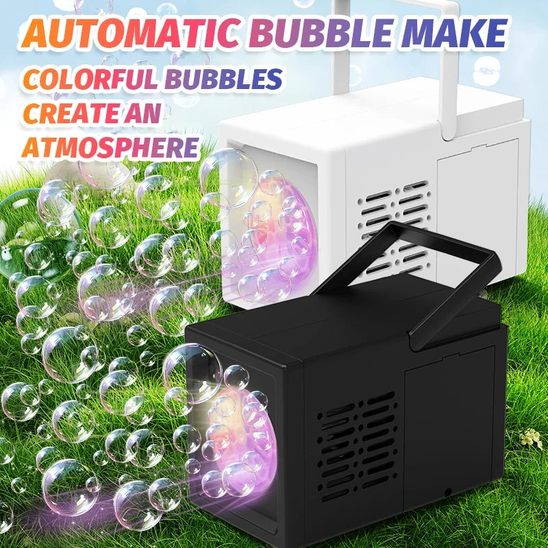 Automatic Ten Hole Handheld Bubble Machine