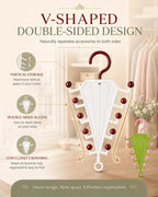Rotatable Vertical Closet Organizer