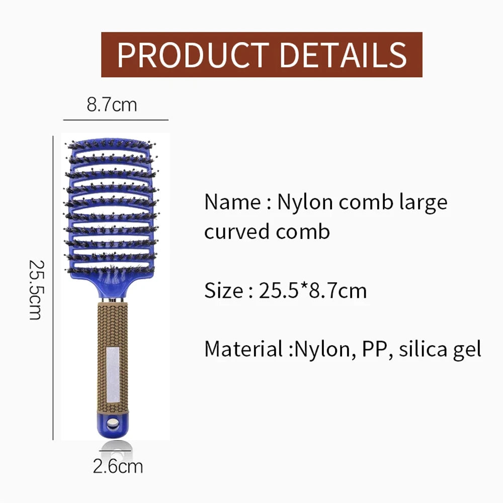 Bristle and Nylon Detangling Hair Brush
