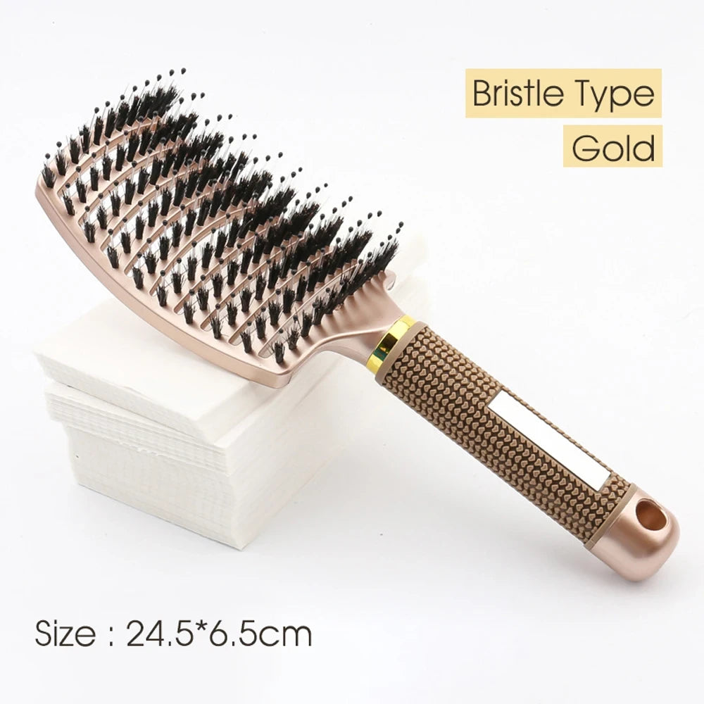 Bristle and Nylon Detangling Hair Brush