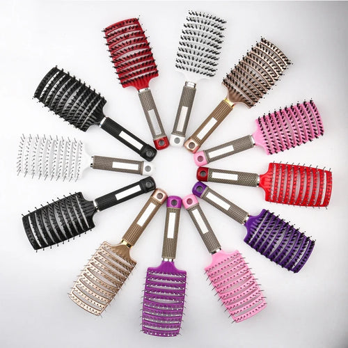 Bristle and Nylon Detangling Hair Brush
